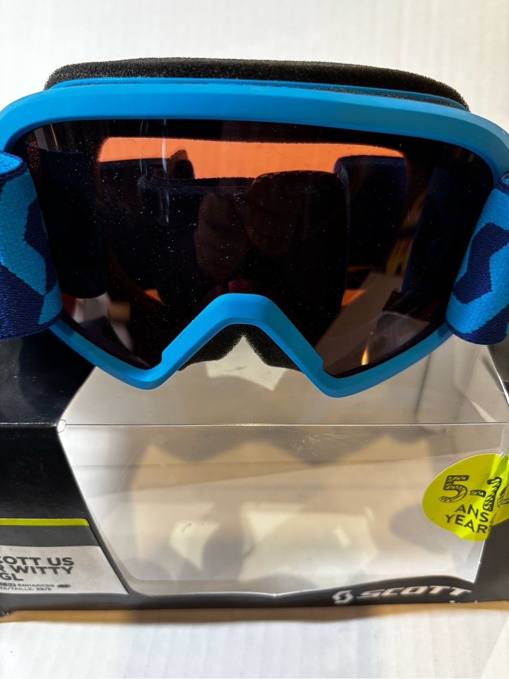 Scott US JR Witty SGL xs/s blue new